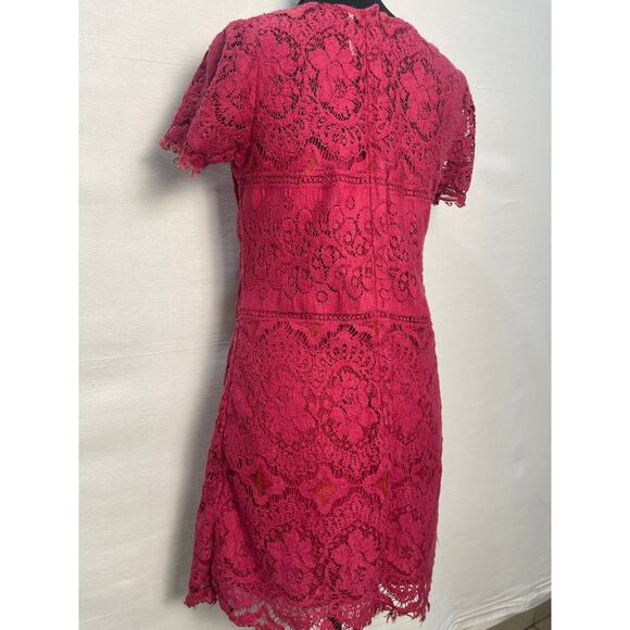 Free People Lace Mini Dress Size 0 - Picture 5 of 8